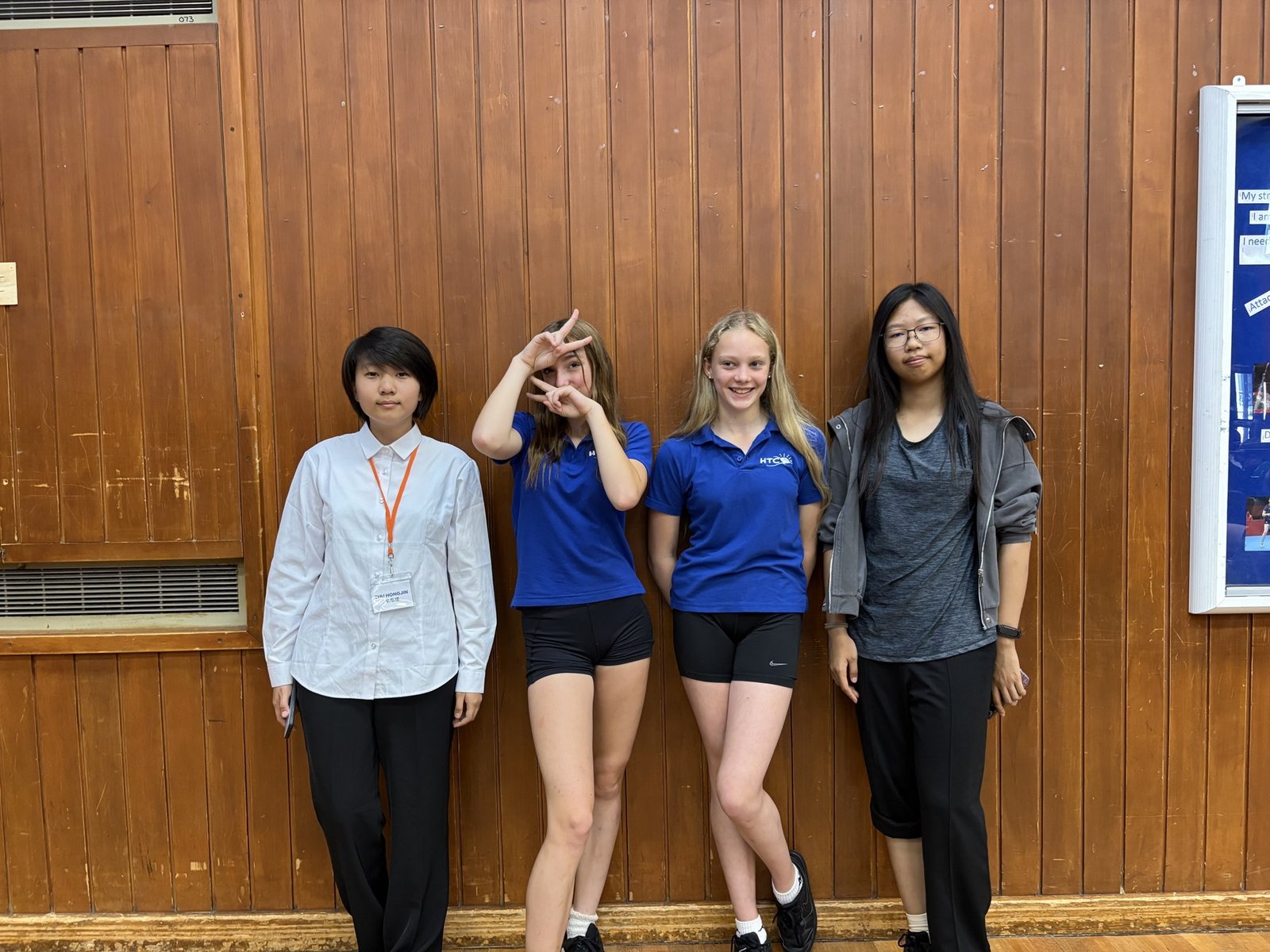 Students together at Horndean Technology College