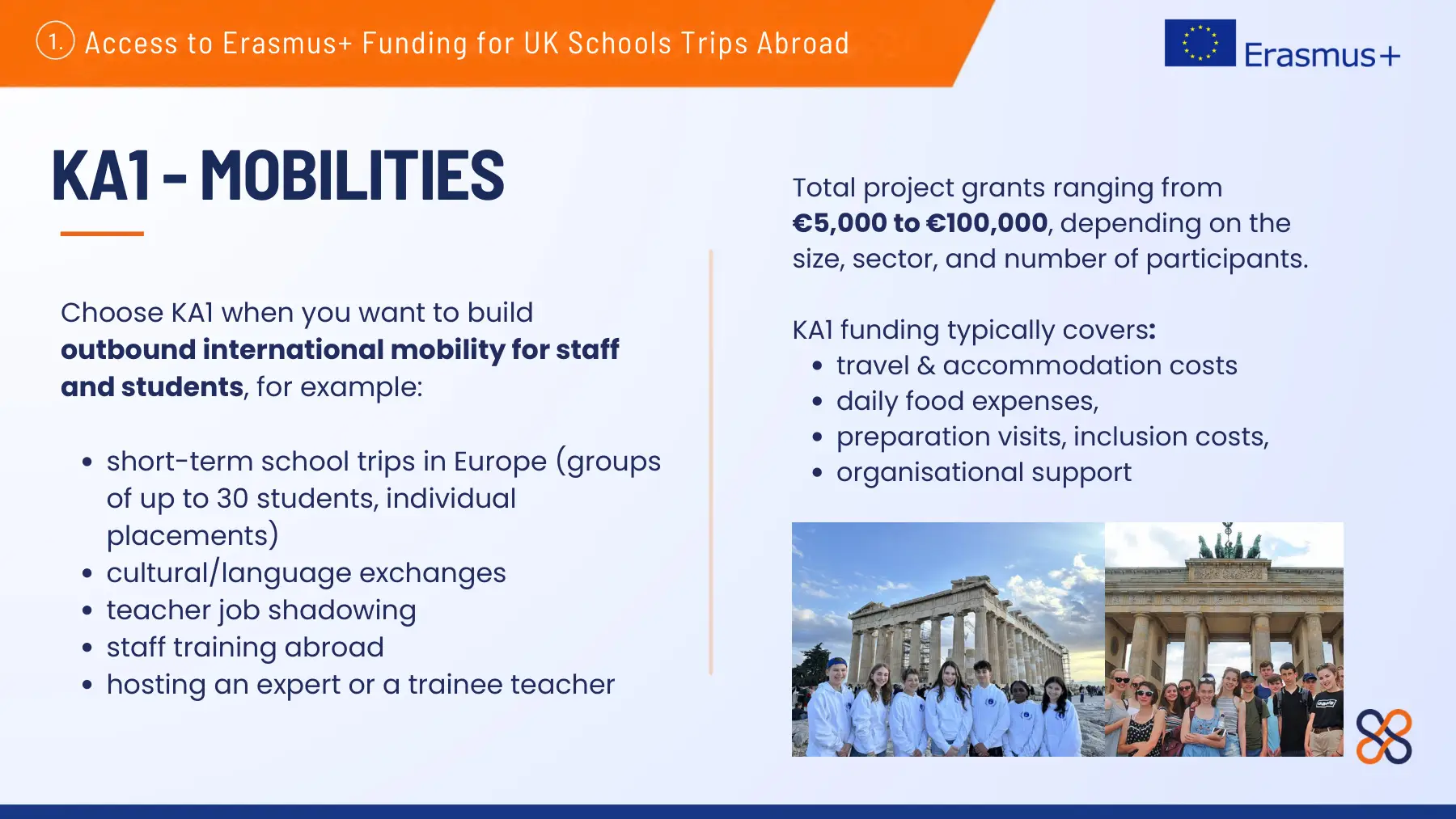 GSE presentation overview of KA1 mobility funding